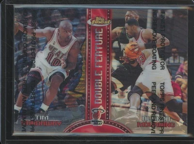 1999-00 Topps Finest MOURNING HARDAWAY #DF4 Double Feature Refractor JA827 - Image 1 of 2