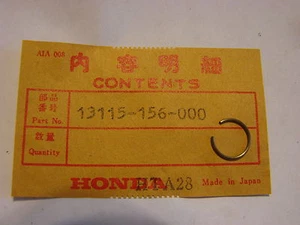 NOS Honda Parts Clip 12MM 80-84 CR80 02-08 CRF450 91-95 EZ90 13115-156-000 - Picture 1 of 1