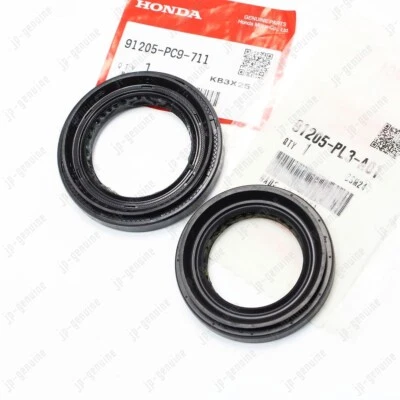 Juego de 2 sellos de eje de transmisión HONDA Civic Del Sol ACURA Integra originales OEM Foto 1 de 4