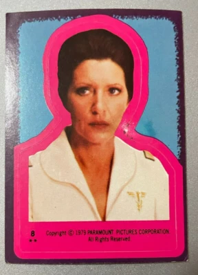 DR. CHRISTINE CHAPEL Star Trek The Motion Picture Vintage 1979 Sticker Card #8 - Image 1 of 2