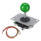 Octagonal Gate + Ball Top Game Joystick with Harness Dust Cover Green 4 Way
