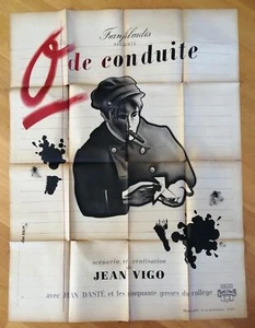 0 DRIVING jean vigo original cinema poster 1st output 160x120 cm zero - Picture 1 of 1