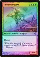 Tower Gargoyle FOIL Shards of Alara NM Artifact Uncommon CARD ABUGames