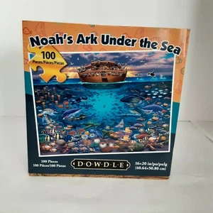 Dowdle Noah's Ark Under the Sea Puzzle New 100pc 16x20 Christian Bible Stories - Picture 1 of 6