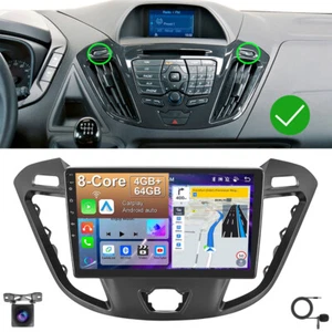 4+64GB AUTORADIO GPS ANDROID 13 WIFI Für Ford Transit Custom 2013-2018 + Kamera - Bild 1 von 19