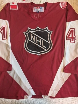 Camiseta deportiva de hockey NHL CCM 1998 North America All-Stars Brendan Shanahan, talla XXL Foto 1 de 3