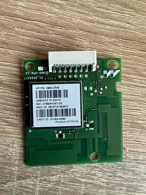 Genuine HP LaserJet Tank MFP 1602w VCVRA-1712 Wi-Fi Mini Board PCB OEM MINT - Image 1 of 3