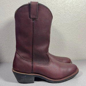 Chippewa Mens 12 D Boots Cowboy Western Work Motorcycle Oiled Leather 24910 - Picture 1 of 21