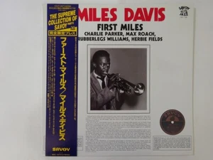 Miles Davis First Miles Savoy Jazz COJY-9071 Japan VINYL LP OBI - Picture 1 of 3
