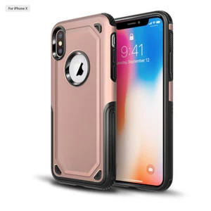 Apple iPhone X Tank Case Roségold - Bild 1 von 4