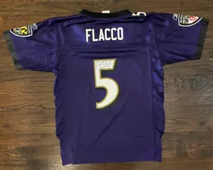 Joe Flacco Autographed Baltimore Ravens NFL Jersey - Picture 1 of 1