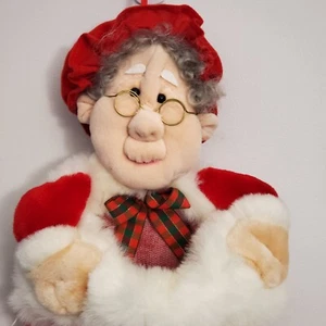 Vintage Kids of America 3D Grandma Stocking Plush Christmas Holiday Stocking - Bild 1 von 14