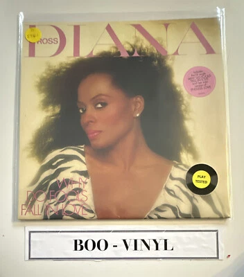 DIana Ross ~ Why Do Fools Fall In Love ~ LP Vinyl Record EX / EX Condition - Image 1 of 4