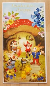 Osterkarte - Osterkarten - Klappkarte mit Umschlag 🐰 - Bild 1 von 1