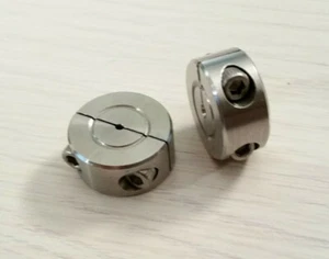 (5 Stück) 1/16 Zoll Innendurchmesser Edelstahl 2 Stück geteilte Welle Kragen Climax 2C-006-S - Bild 1 von 2