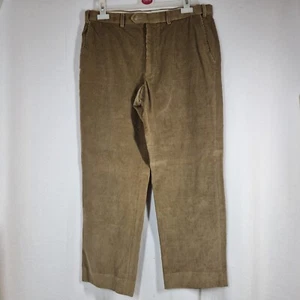 Marks & Spencer Sand Corduroy Trousers Cords 36W 29L Smart Beige - Picture 1 of 10
