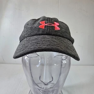 WOMEN UNDER ARMOUR GRAY BASEBALL CAP HAT ONE SIZE FITS ALL ADJUSTABLE BACK STRAP - Picture 1 of 8