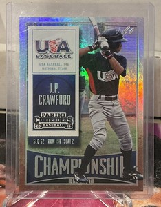 2015 Panini Contenders J.P. Crawford Championship Ticket 1/1 Mariners