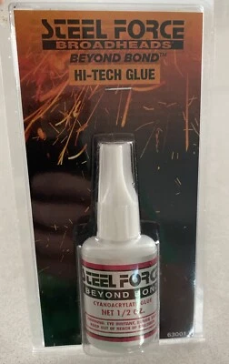 Steel Force Broad Heads Beyond Bond Glue .5 oz.  HI-Tech Glue - Изображение 1 из 3