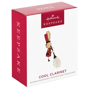 2023 Hallmark COOL CLARINET Keepsake Ornament Marching Band MINIATURE 2.5" - Picture 1 of 1