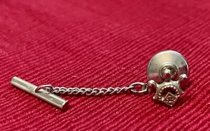 Vintage ANSON Sterling Silver Tie Clip - Picture 1 of 6