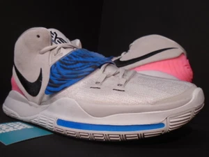 NIKE KYRIE 6 VI ANIMAL PRINT VAST GREY BLACK SOAR BLUE WHITE PINK BQ4630-003 13 - Picture 1 of 10