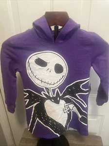 Nightmare Before Christmas Halloween Cosplay Hoodie Dress, Purple Size XS(4-5) - Picture 1 of 3