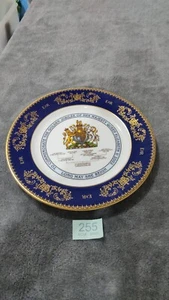 Aynsley Fine Bone China Plate to Commemorate the Golden Jubilee Queen Elizabeth - Picture 1 of 9