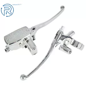 Manillar Universal 1" Cilindro Maestro de Freno Hidráulico y Palanca de Embrague Motocicleta - Imagen 1 de 9