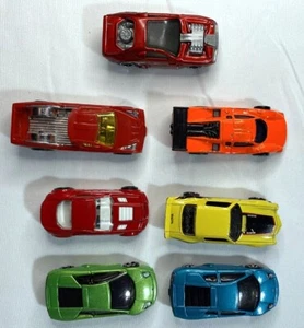 HOT WHEELS lot of 7 Diecast Vehicles w/ 2 Lamborghini Pre-owned (a) - Picture 1 of 3
