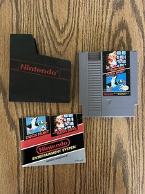 Cartucho Videojuego Nintendo NES Super Mario Bros Duck Hunt