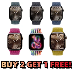 Nueva correa elástica trenzada 2025 para Apple Watch Band Ultra2 Series 10 - Imagen 1 de 10