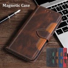 For Motorola Moto G30 G50 G Power 2021 Magnetic Case Leather Flip Wallet Cover