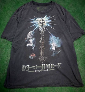 Vintage 00s Death Note Light Yagami Size XL Shonen Jump Viz Media Anime Promo - Bild 1 von 5