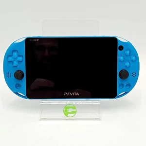 Sistema de juego portátil Sony Playstation Vita PS Vita PCH-2001 solo azul - Imagen 1 de 12