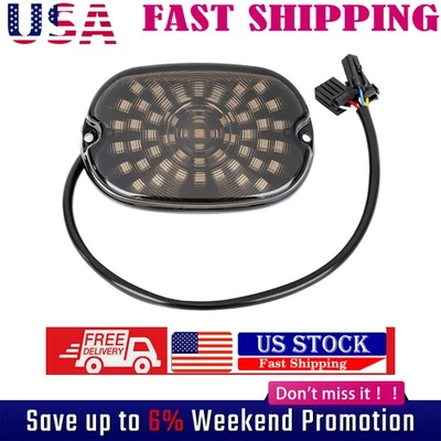 LED Tail Light For Harley Sportster Softail Touring Signal Brake Foto 1 de 4