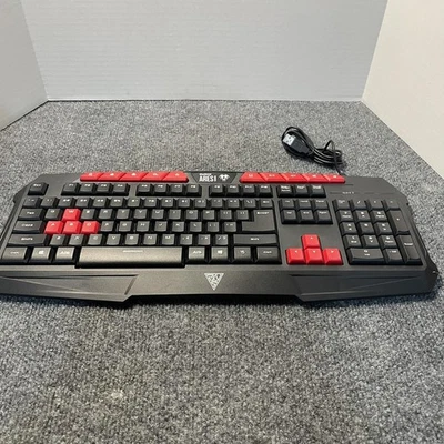 Gamdias Ares Essential GKC100 Gaming Keyboard Wired USB Multimedia Keys PC - Image 1 of 4
