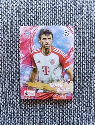 Topps Merlin Heritage UCL 2023/24 Thomas Müller FC Bayern München Fan Favourites - Bild 1 von 2