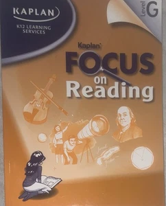 Kaplan K-12 Learning Services Focus On Reading Level G Soft Cover ￼ - Bild 1 von 7