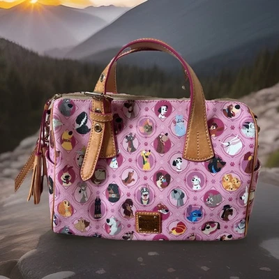 Bolso de hombro Disney Dooney & Bourke Dogs 2018 rosa - retirado Foto 1 de 4