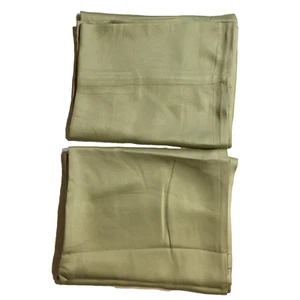 Eden & Om Bamboo Pillowcase Set of 2 Olive Color 19 x 31 inches Queen - Picture 1 of 7