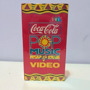 SMV Coca-Cola Pop Music Video 1991 VHS L.L. Cool J New Kids Willie Nelson Sony - Imagen 1 de 3