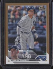 2023 Topps Update Series AARON JUDGE All Star Game Gold Parallel /75 AB1