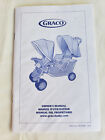 2011 Graco Tandem Baby Stroller (DOUBLE STROLLER) Owner's Manual PD161950A