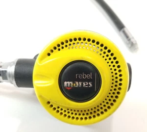 Mares Rebel Octo Second Stage Regulator Scuba Dive Octopus Yellow #3998 - Picture 1 of 13