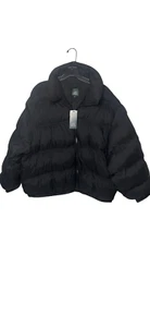 Wild Fable Women’s Size XXL Crop Puffer Jacket Black Water Resistant NWT - Picture 1 of 4
