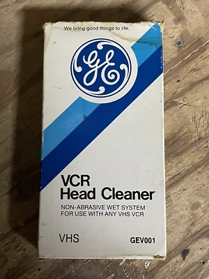 GE VCR Head Cleaner VHS Head Cleaner - Image 1 of 4