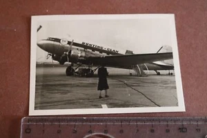 Great Old Photo - Douglas DC-3 Passenger Plane??? Hunting Clan - Picture 1 of 3