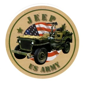 US ARMY JEEP AUFKLEBER (Aufkleber) - Bild 1 von 1