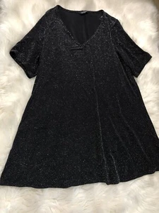 NEU EVANS GR 16 ELEGANTES PARTY FESTIVAL SCHWARZ ETUIKLEID STRETCH Glitzer - Bild 1 von 5
